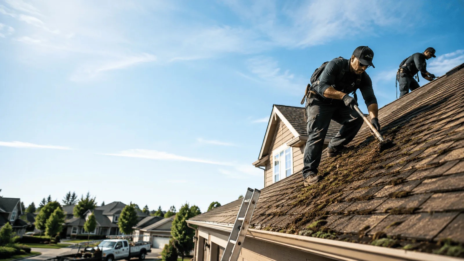 Roof Moss Removal in Garden, MI near me